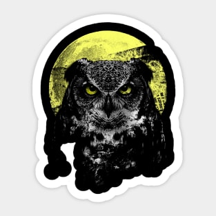 Full Moon Sticker